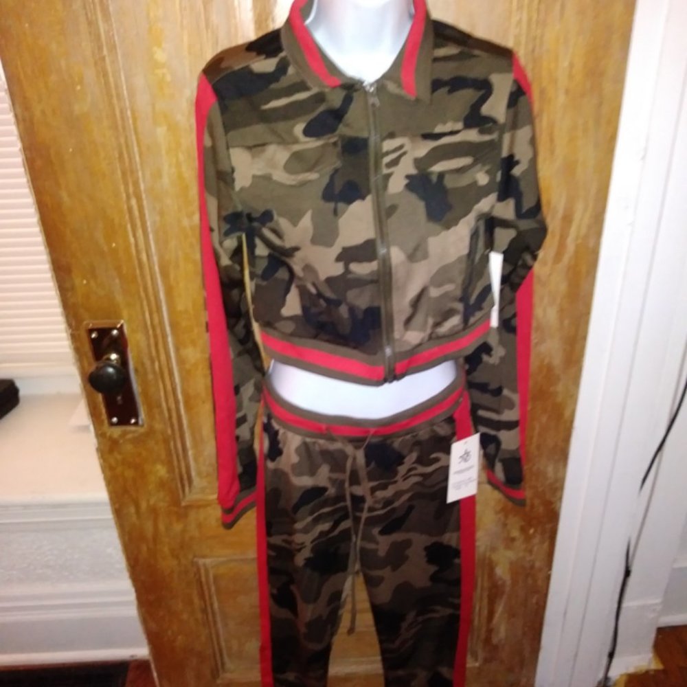 Army Fatigue 2 piece Track suit